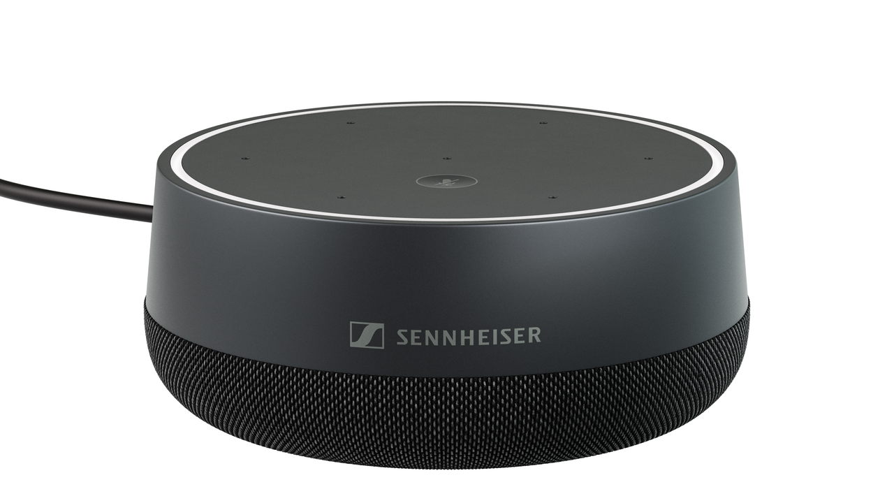 TeamConnect Intelligent Speaker (TC ISP): Sennheiser biedt een oplossing aan om slimme, gefocuste en inclusieve meetings tot 10 personen te ondersteunen, ongeacht of de aanwezigen zich in de ruimte bevinden of vanop afstand deelnemen TeamConnect Intelligent Speaker (TC ISP): Sennheiser biedt een oplossing aan om slimme, gefocuste en inclusieve meetings tot 10 personen te ondersteunen, ongeacht of de aanwezigen zich in de ruimte bevinden of vanop afstand deelnemen