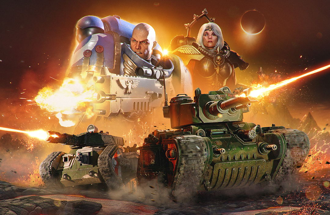 World of Tanks Modern Armor Debuts New Rogal Dorn Tank in Incredible Warhammer 40,000 Event