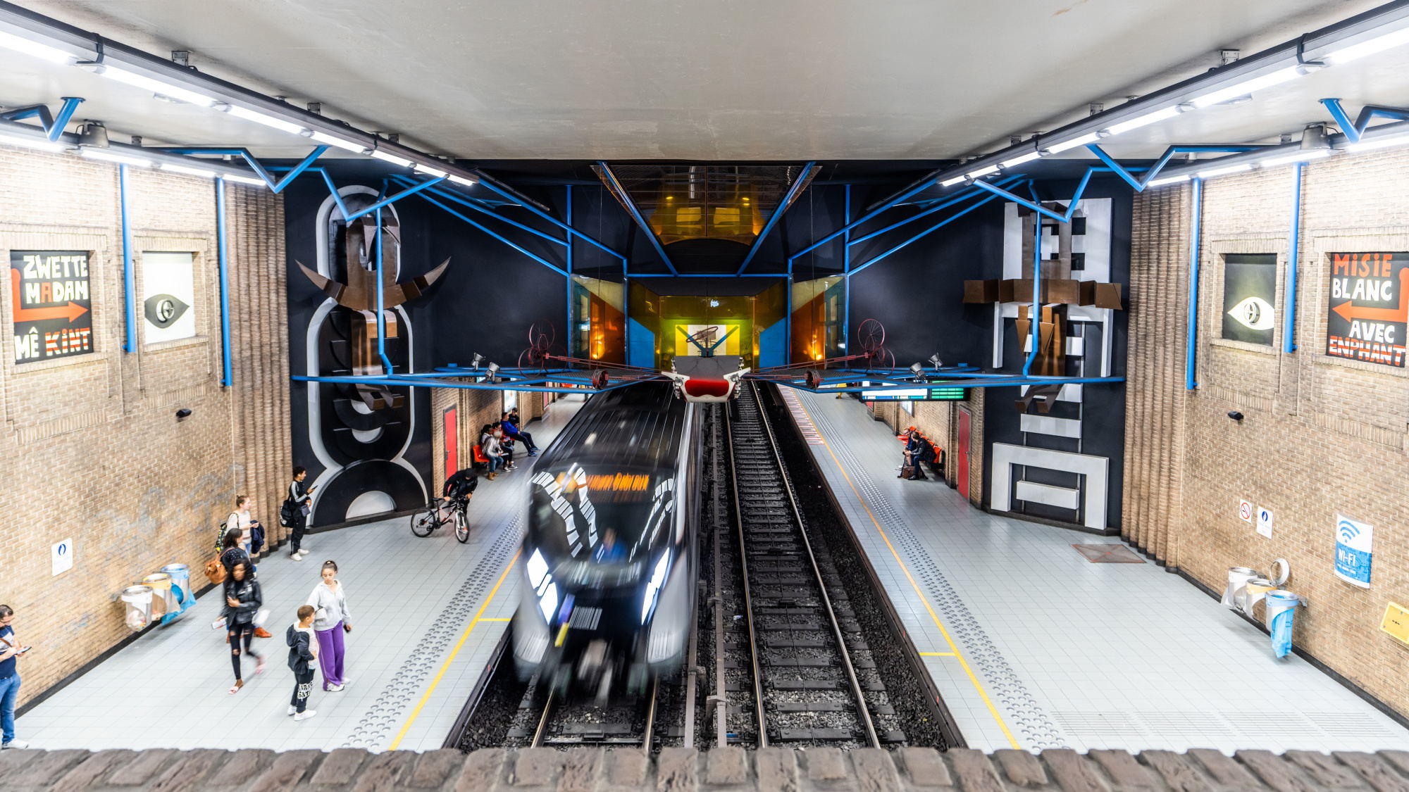 Metro gedurende 3 weken onderbroken na 21u in Anderlecht