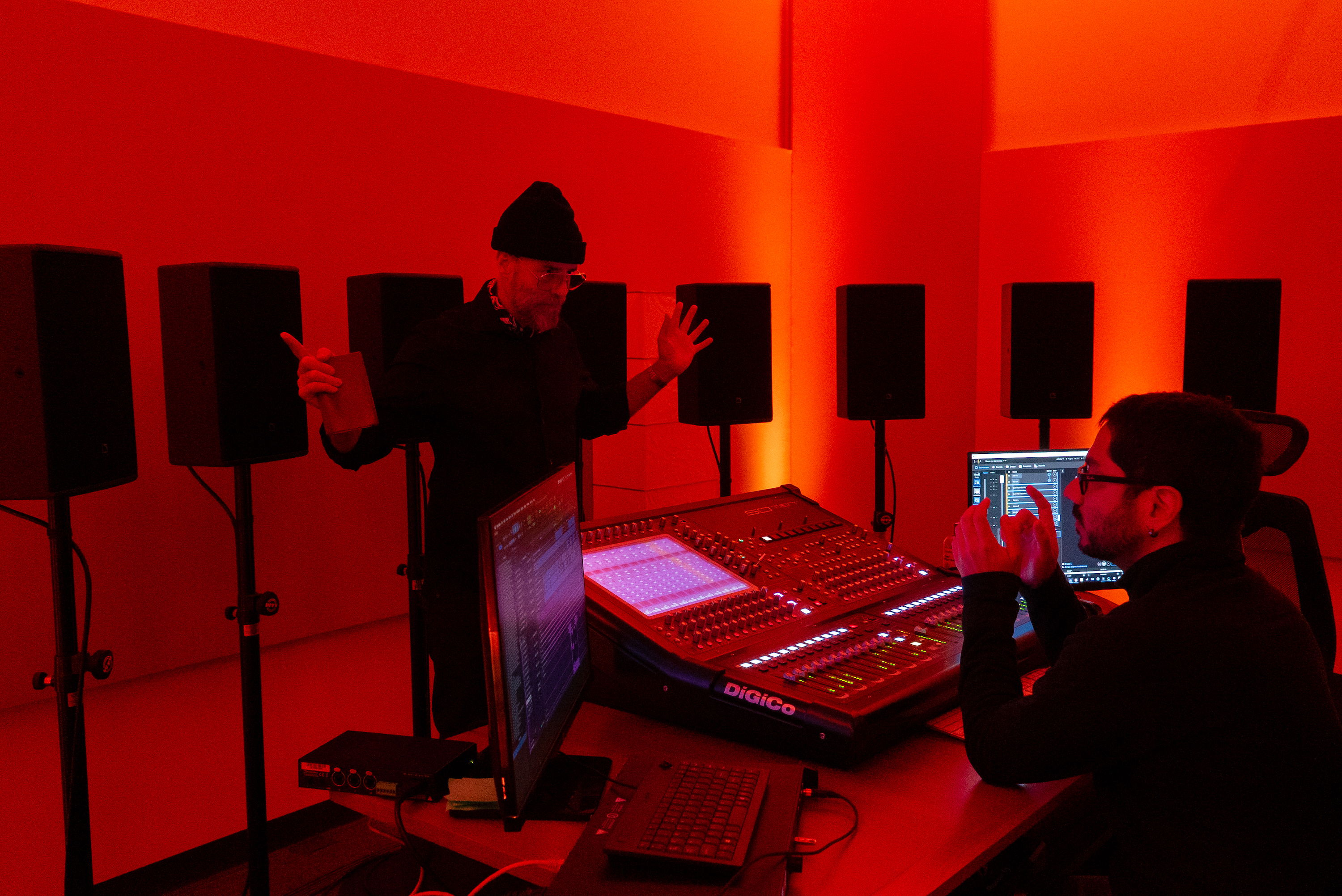 Dennis White (Latroit) collaborated with L-Acoustics L-ISA engineer Carlos Mosquera on the immersive mix of “Dance My Tears Away.” ​ (Photo credit: ZB Images)