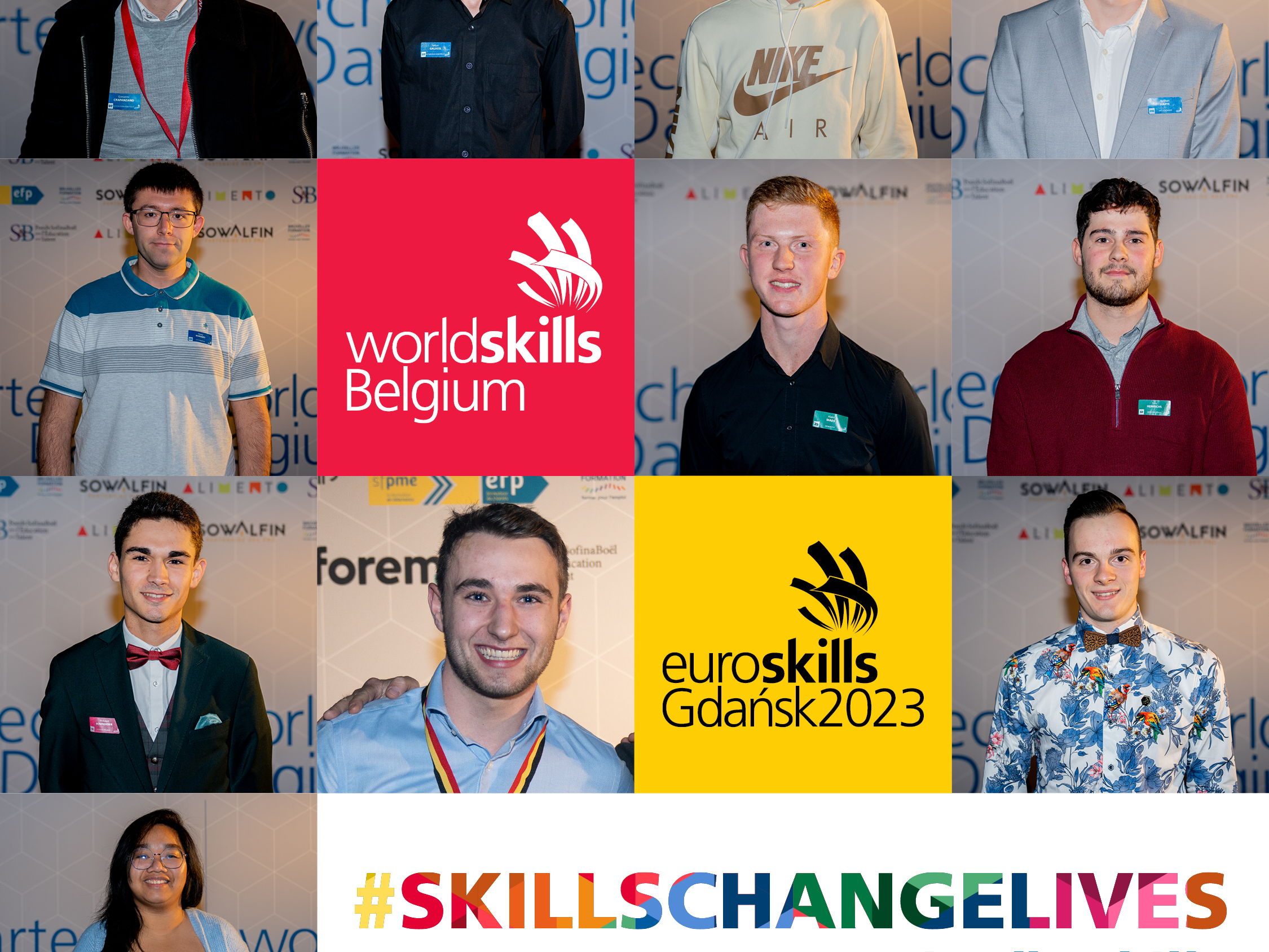 24 "Red Bears" composent le Belgian Team pour changer le monde à EuroSkills Gdańsk 2023