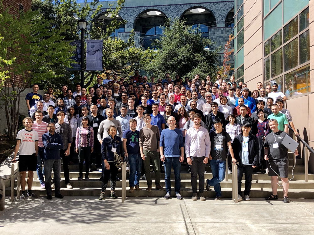 Full Stack Deep Learning 2018 attendees at the U.C. Berkeley Campus