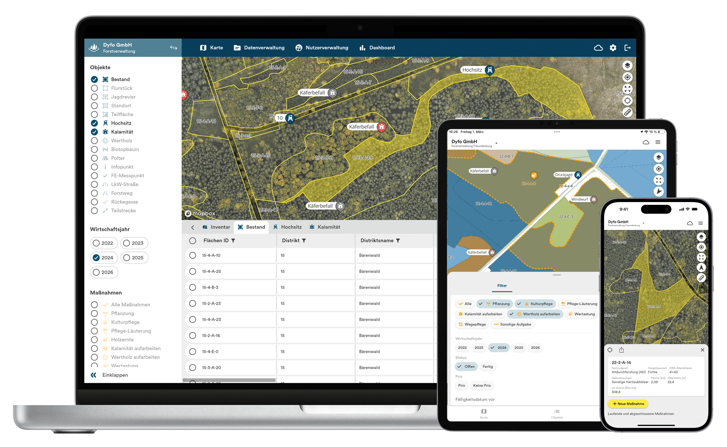 Dynamic Forest app