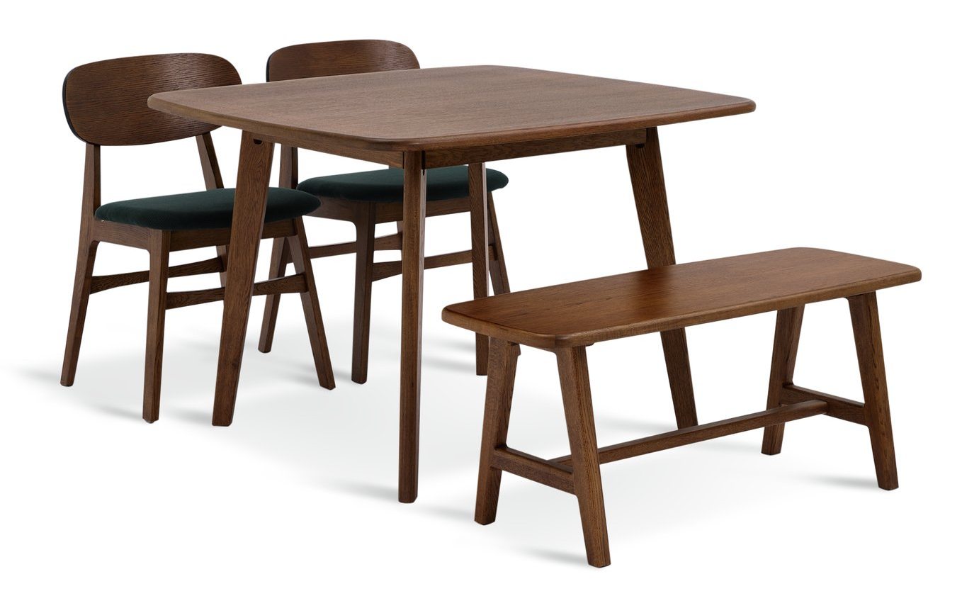 Habitat x Scion Esala Dining Table, Bench & 2 Walnut Chairs, £680