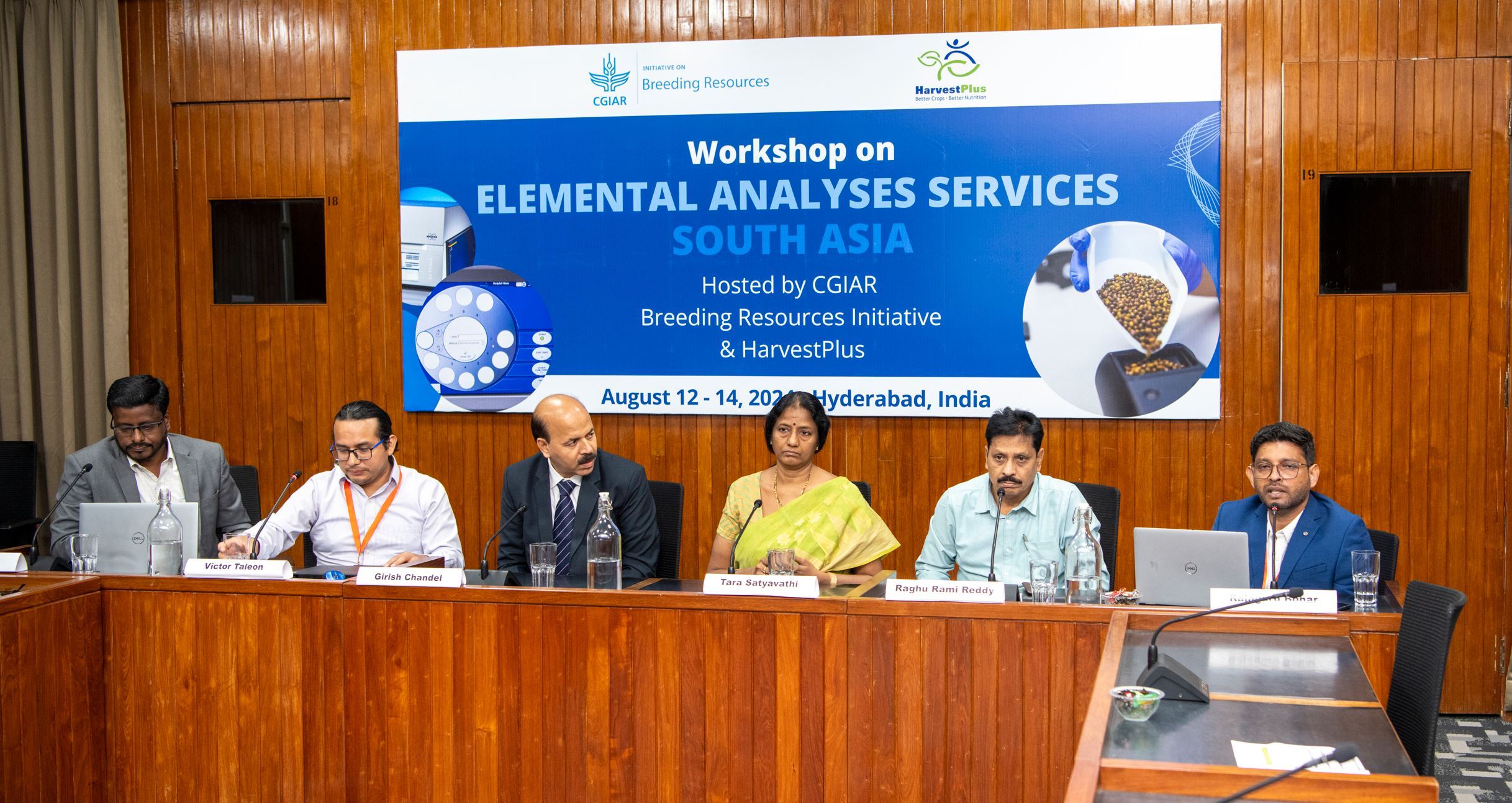 Workshop on Elemental Analyses Services – South Asia, 12-14 August 2024, Patancheru. Credit: ICRISAT/CGIAR.