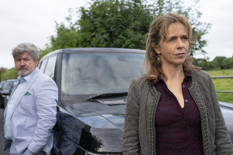 Denis Conway (Tom Mooney) and Fiona Bell (Gillian) © West Road Pictures and all3media international