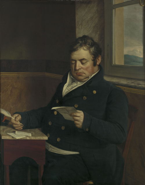 Portret van burgemeester Michel Eugène Claes, Jean-Baptiste Van der Hulst, c. 1810–1860 © Lukas - Art in Flanders, foto Dominique Provost