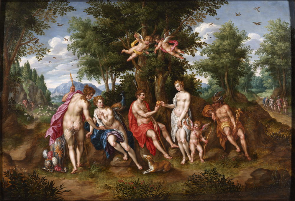 Hendrick De Clerck, Le jugement de Pâris © The Phoebus Foundation, Belgium