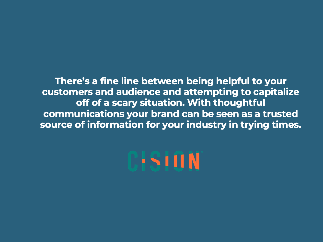 Best practices for brand communications in times of uncertainty