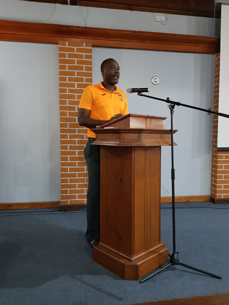 Yehudi John, Senior Sports Officer, Min Youth, Sports, Culture and Constituency Empowerment