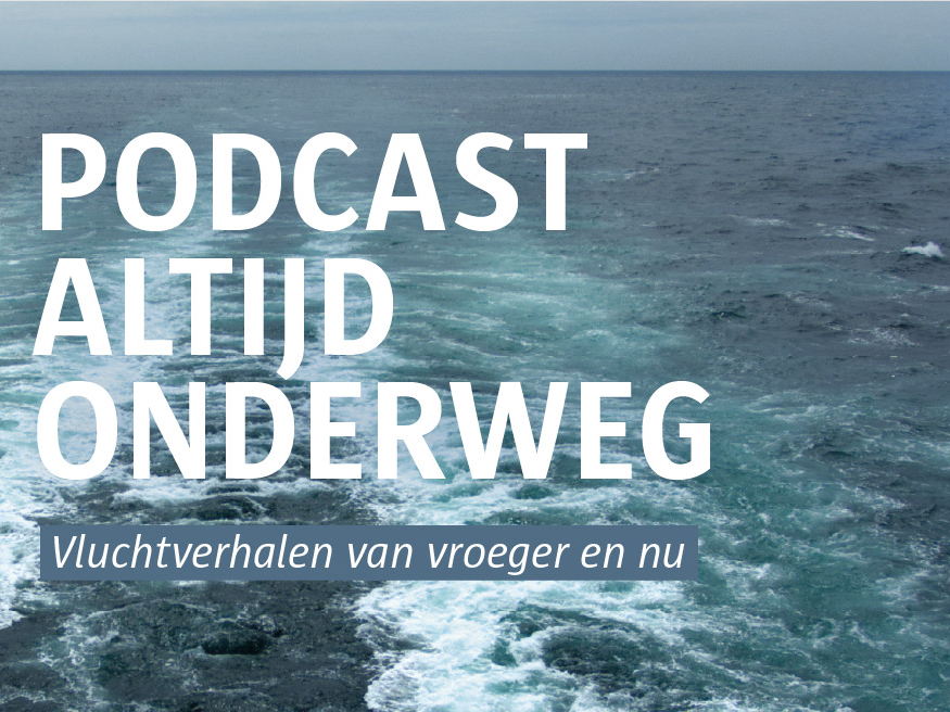 Red Star Line Museum lanceert podcast Altijd Onderweg. Vluchtverhalen van vroeger en nu.