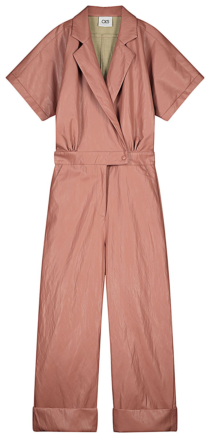 Faux leather jumpsuit, CKS, €119