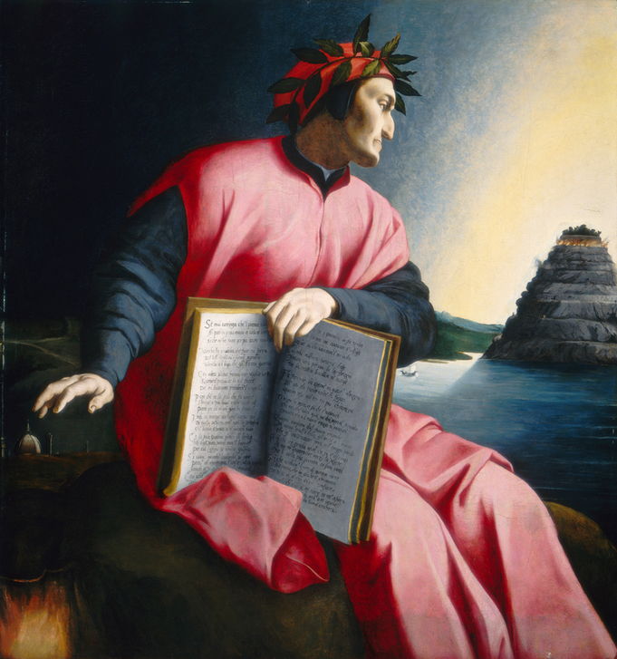 AKG5009365 Portrait allégorique de Dante, 16e siècle tardif. Washington, National Gallery of Art (c) akg-images