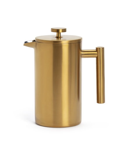 Habitat Gold Double Walled 8 Cup Cafetiere