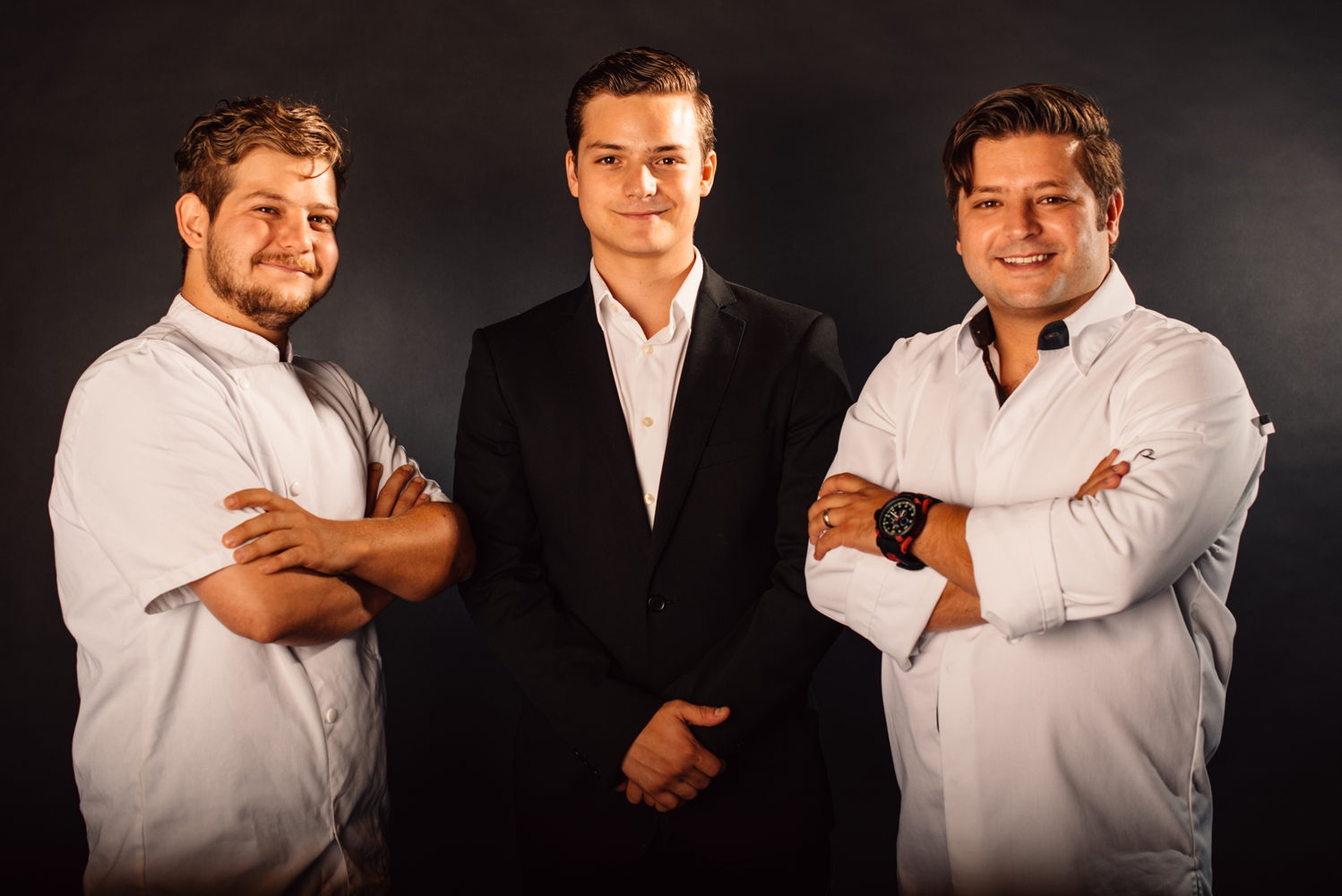 Daniel, Patricio y Rodrigo Rivera-Rio
