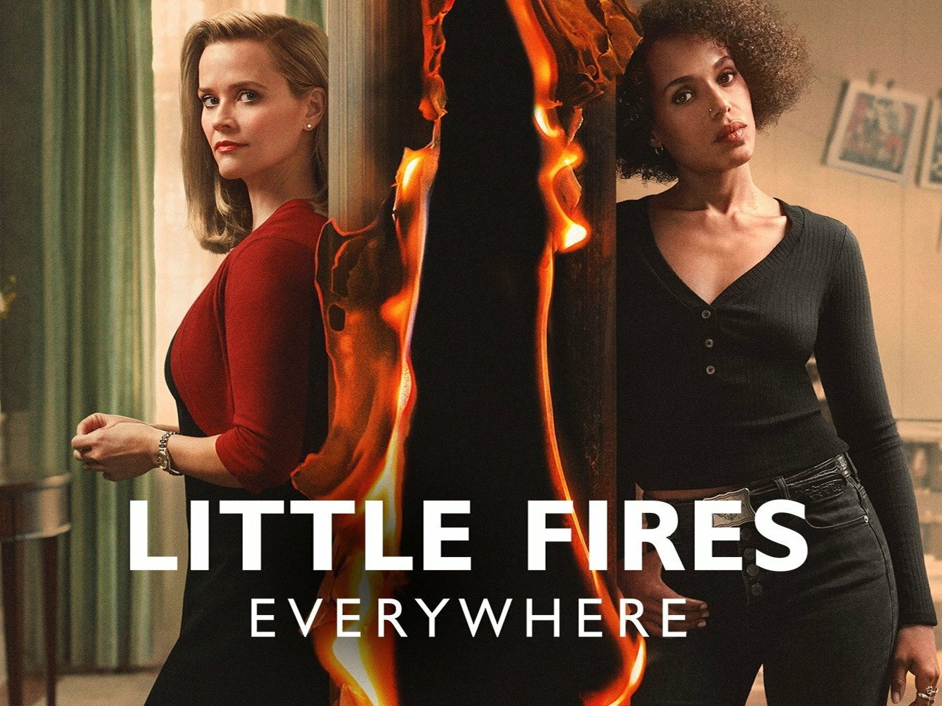 Reese Witherspoon & Kerry Washington zetten jouw woensdagavond in vuur en vlam met Little Fires Everywhere