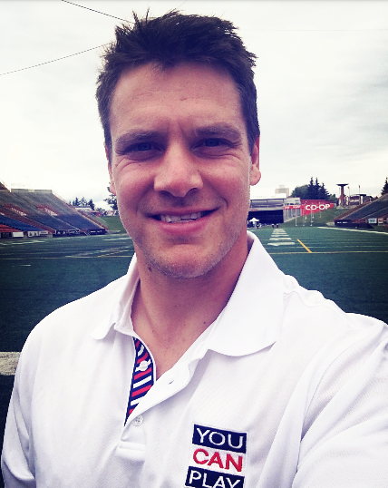 Ambassadeur YCP des Stampeders de Calgary Rob Cote