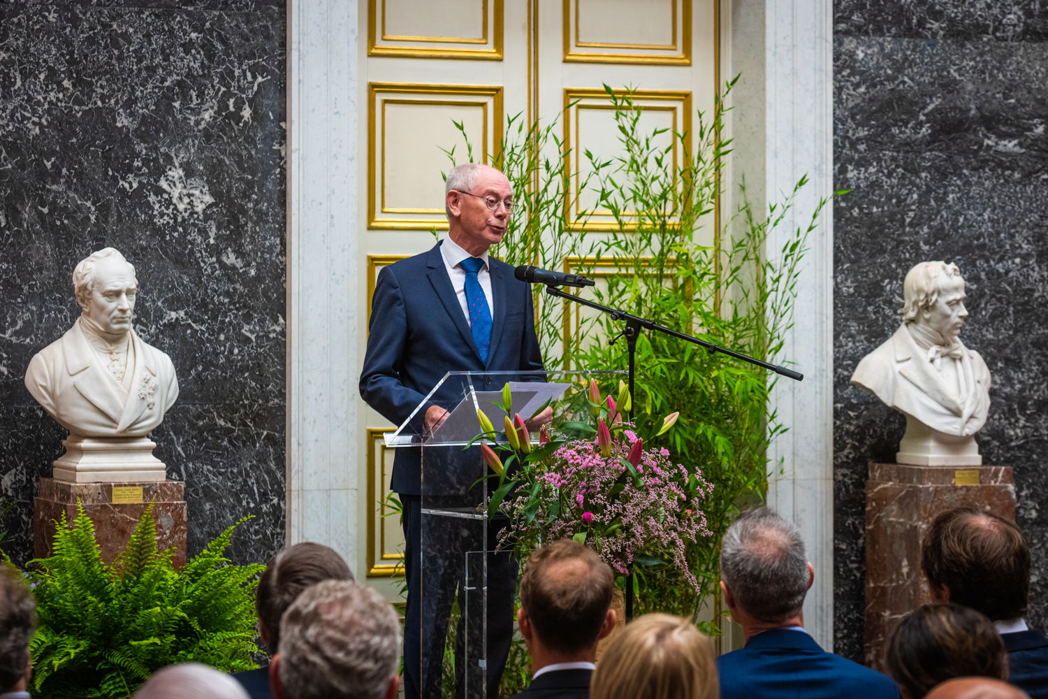 Herman Van Rompuy (président C.A. Fondation Francqui) © Dann