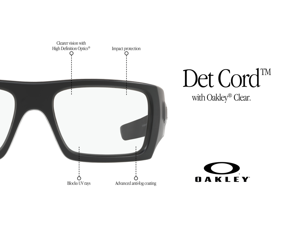 OAKLEY CLEAR COLLECTION - CAMPAIGN IMAGE: DET CORD