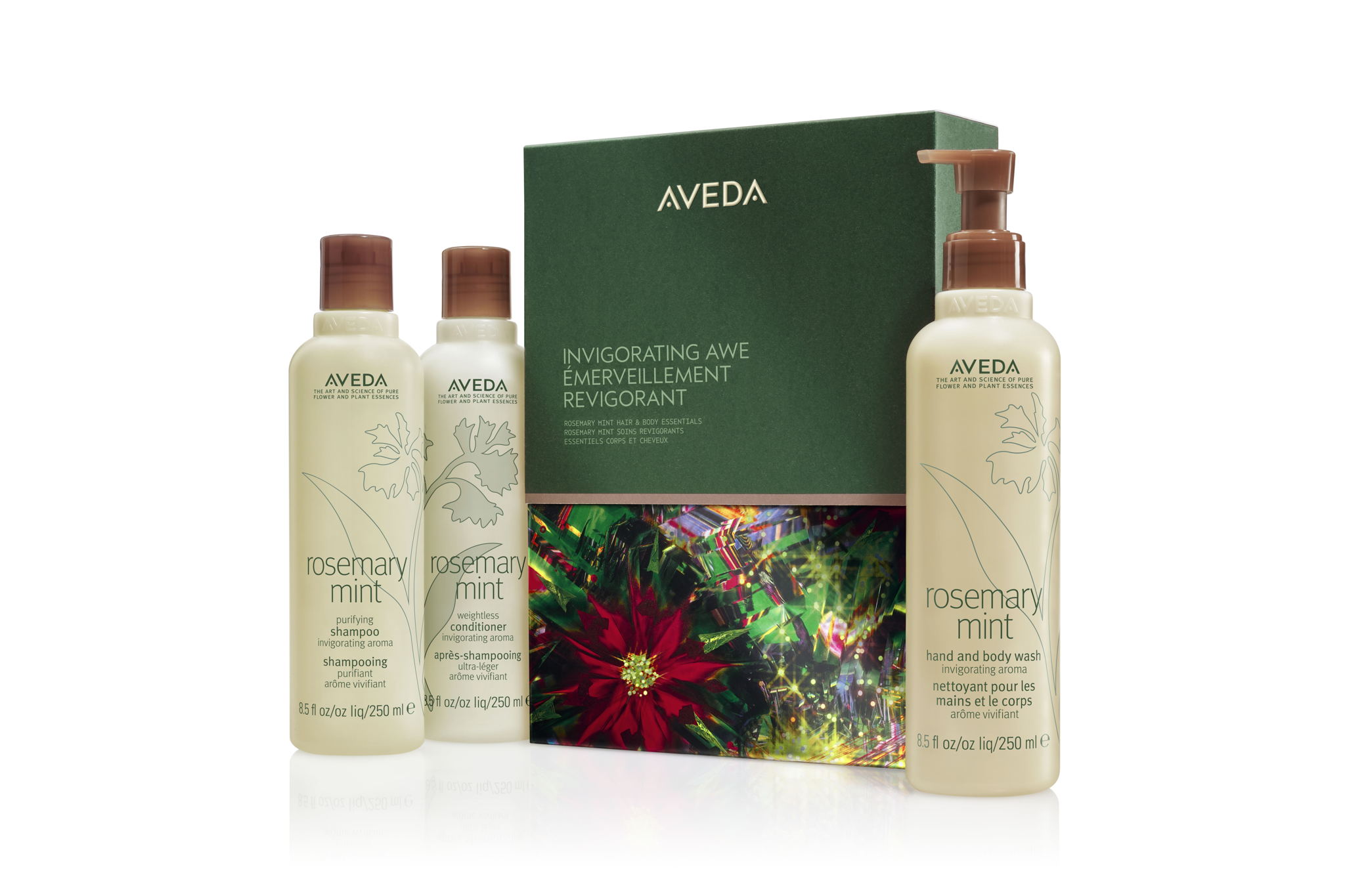 Invigorating Awe: Rosemary Mint Hair & Body Essentials*
SRP : €59
