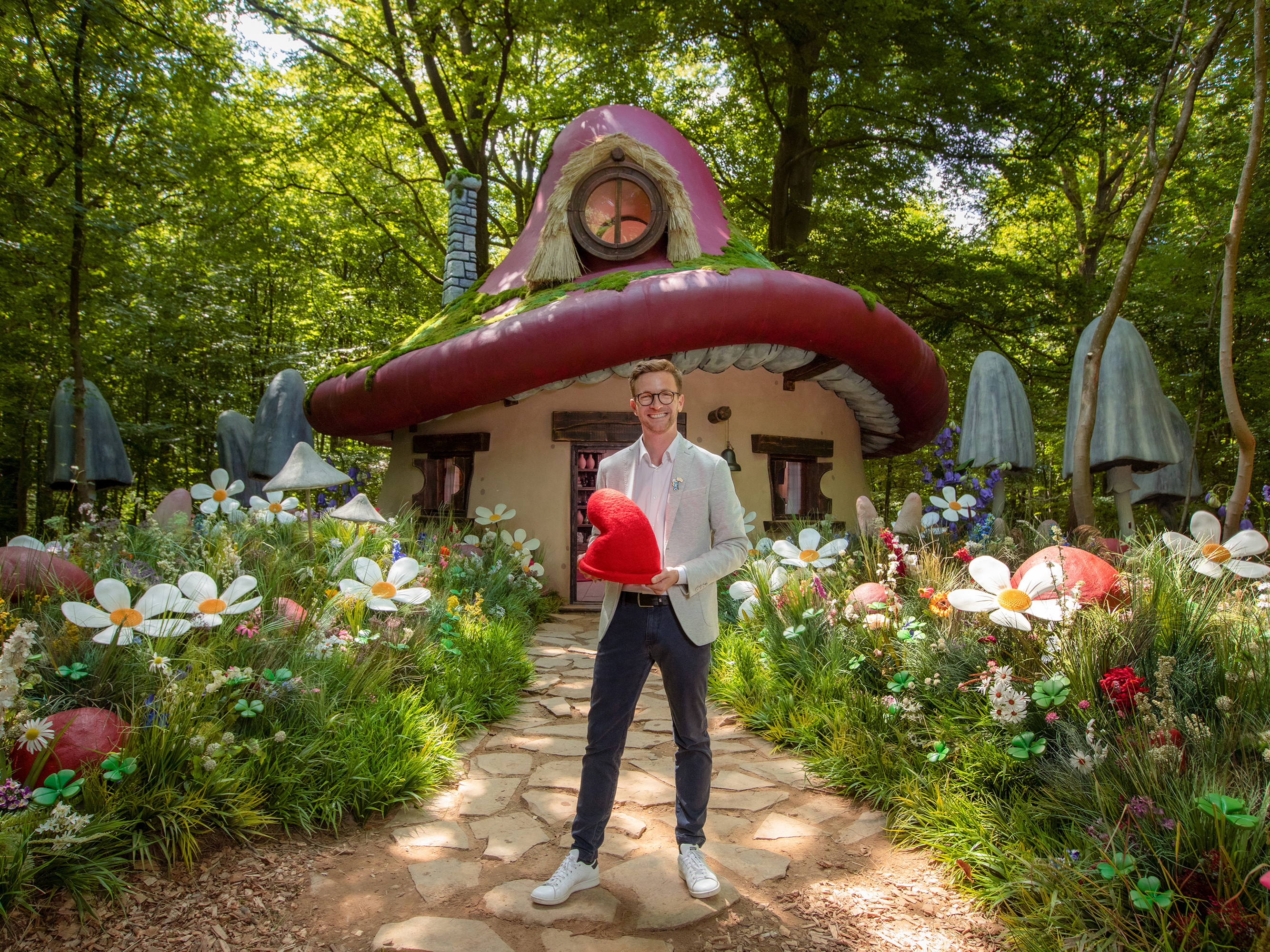 Passez une journée dans la peau d'un Schtroumpf dans les bois magiques de Belgique