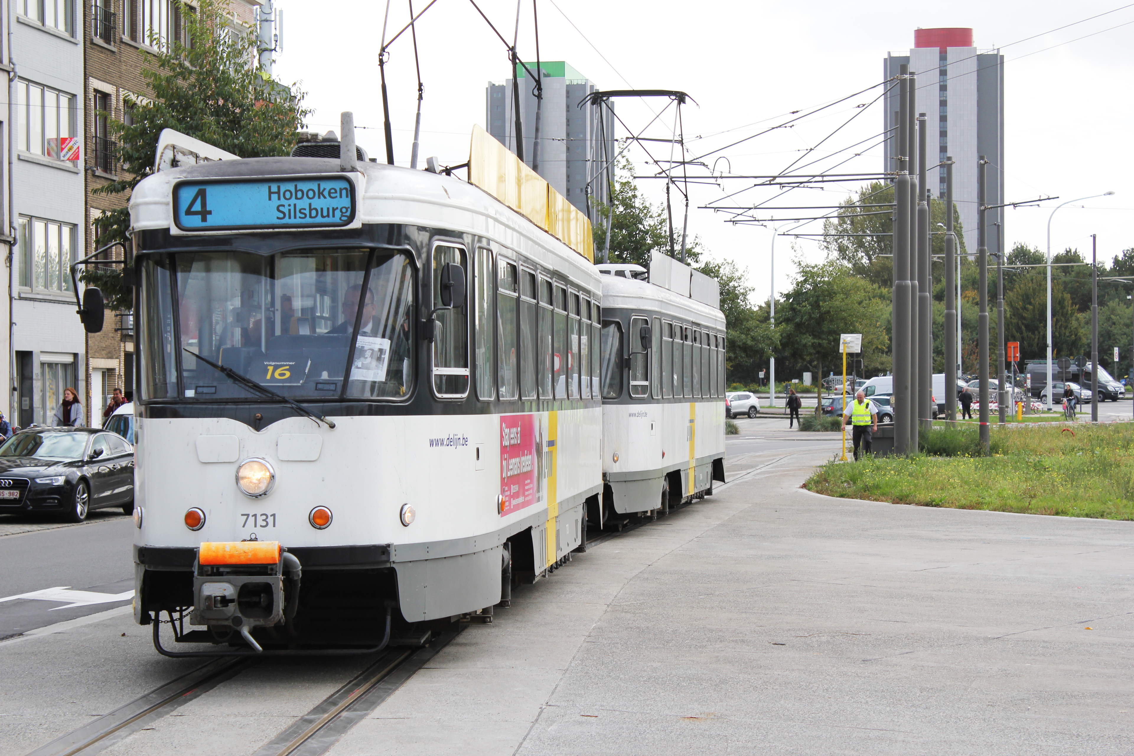 Opnieuw tram van centrum Hoboken naar Antwerpen