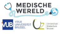 Persuitnodiging: 13e editie symposium Medische Wereld in 
samenwerking met VUB en UZ Brussel

