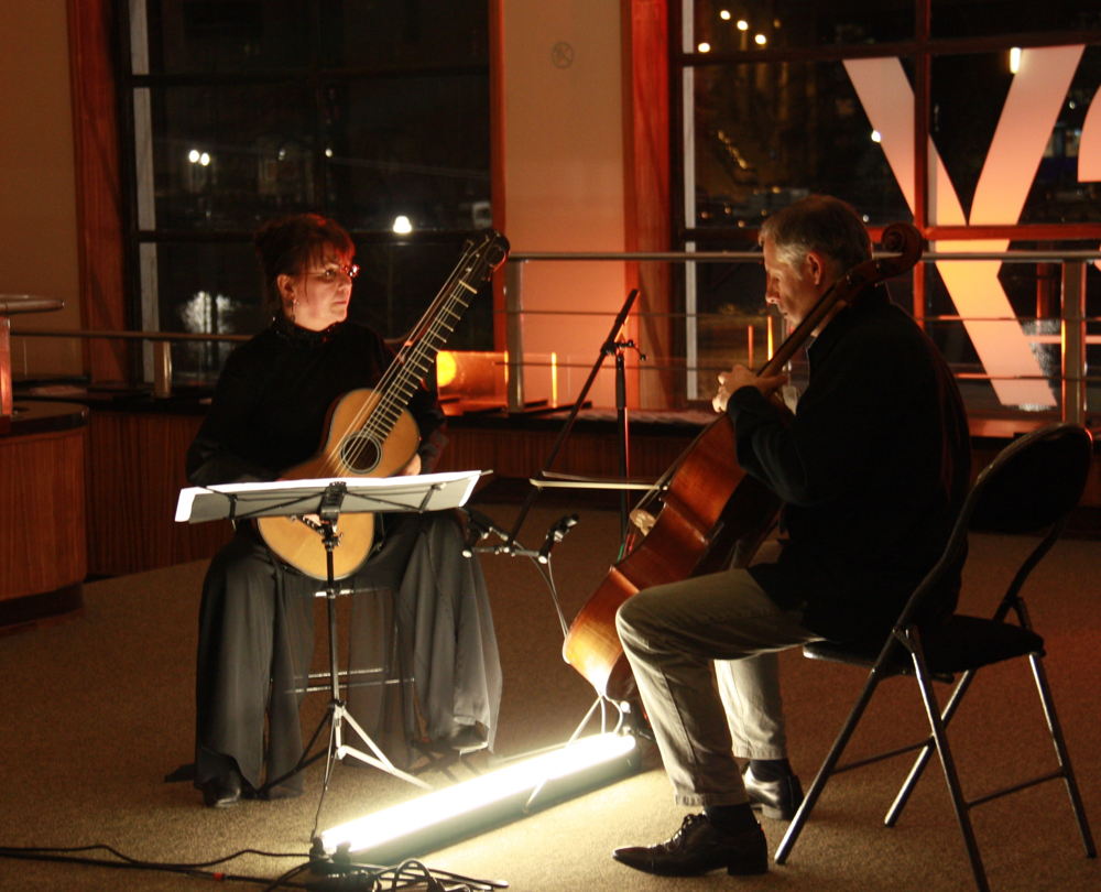 Raphaella Smits en Pieter Wispelwey - (c) VRT