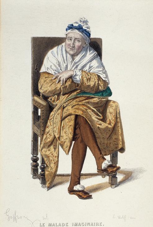 Le Malade Imaginaire, Oeuvres complètes de Molière (c) akg-images