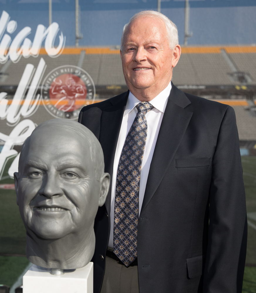 Stan Schwartz, membre de la cuvée 2017 du Temple de la renommée du football canadien. Photo : Kevin Sousa/LCF