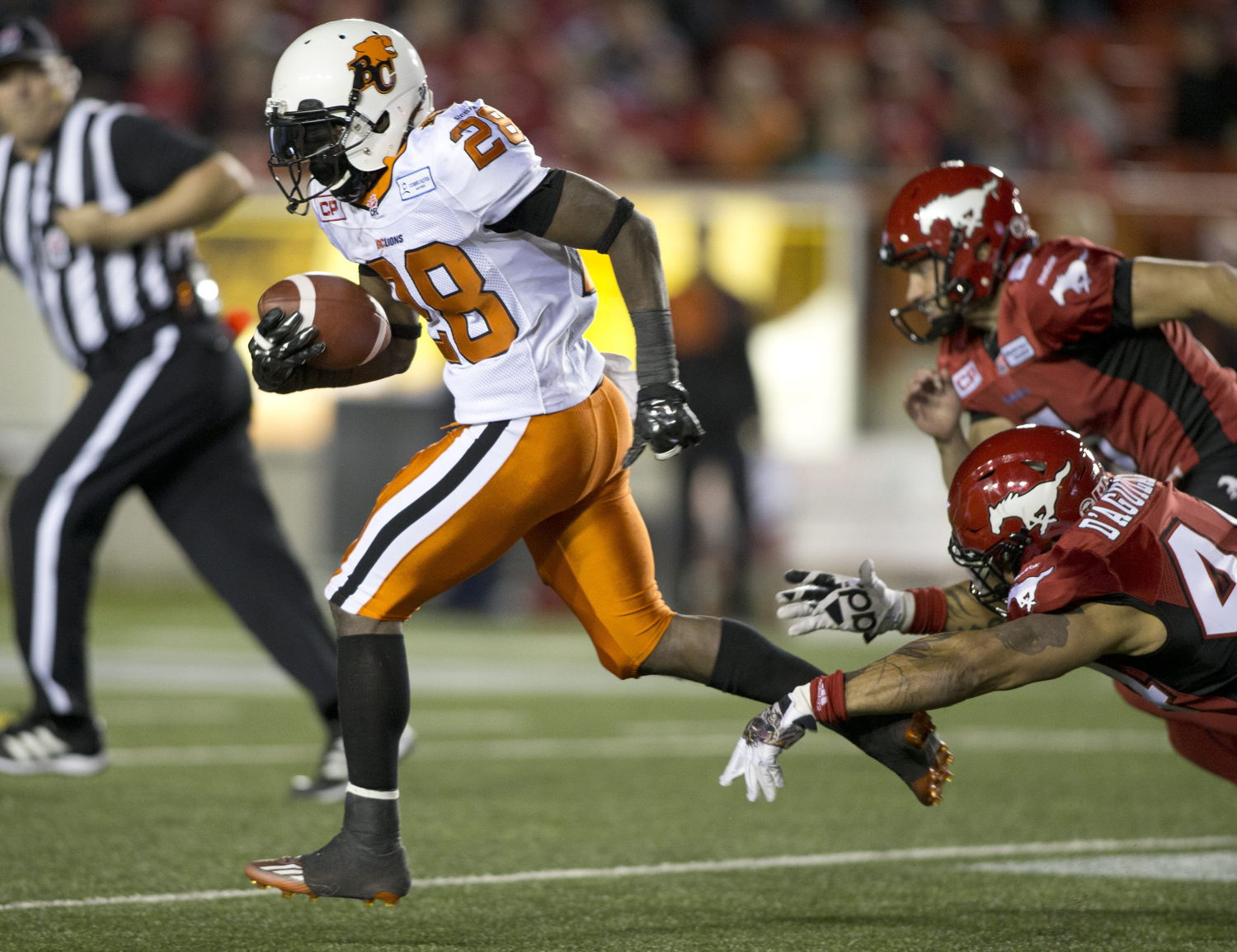 Chris Rainey, Lions de la Colombie-Britannique (Crédit Photo: Ligue canadienne de football)
