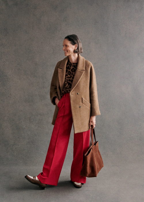 Sézane - Manteau ANDREW Noisette - 280€