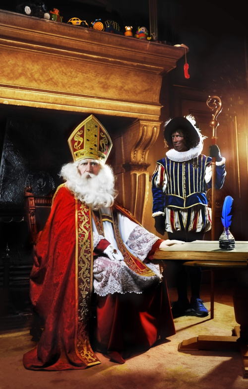 Staatsieportret van Sinterklaas en Zwarte Piet (c) Selina De Maeyer