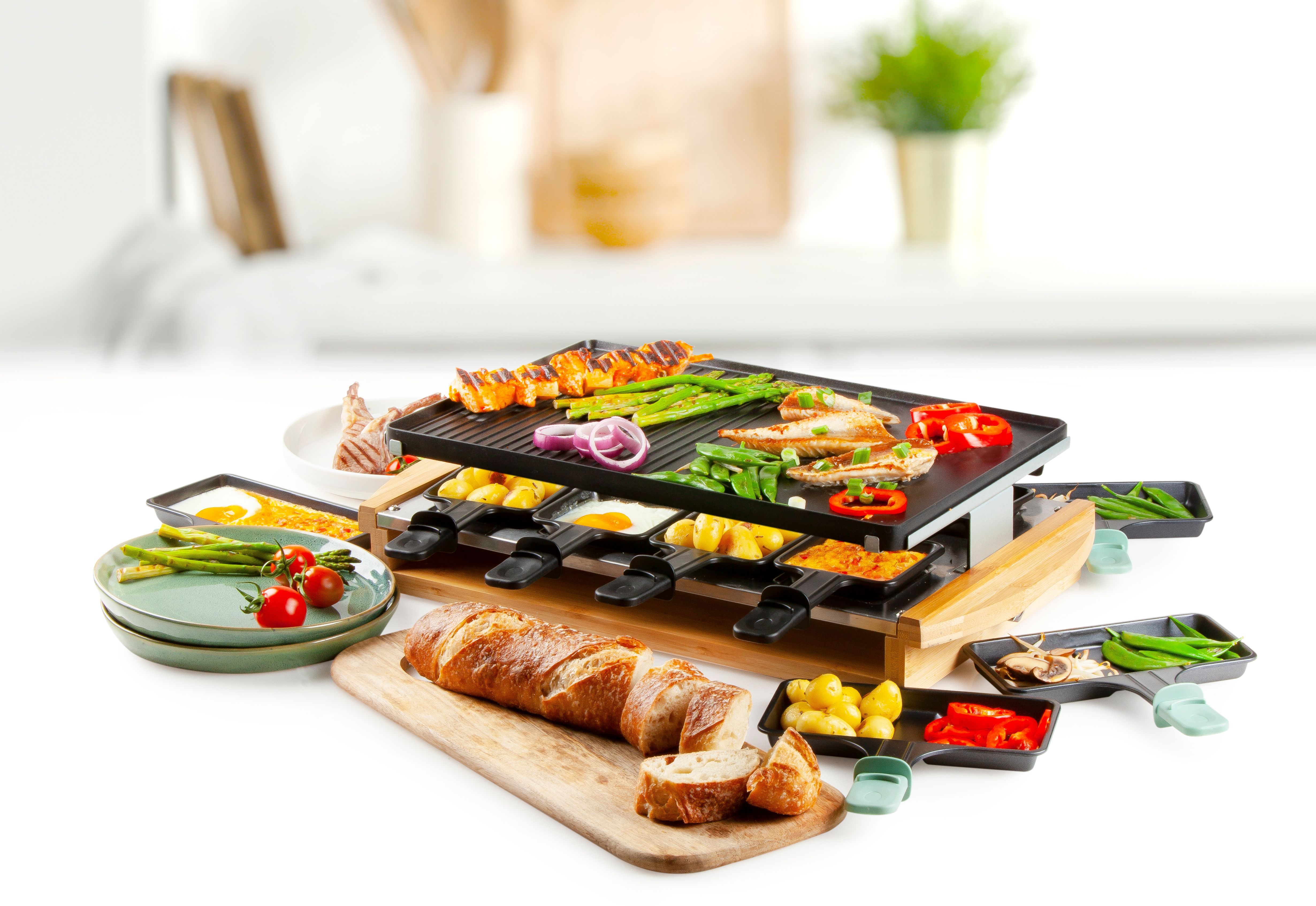 Raclette-Grill Bamboo