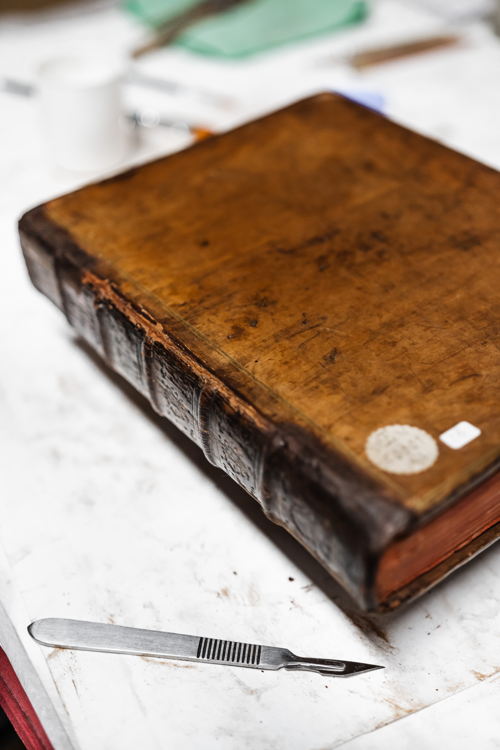 Behoud & beheer Erfgoedbibliotheek Hendrik Conscience (Antwerpen) | Foto door LUCID