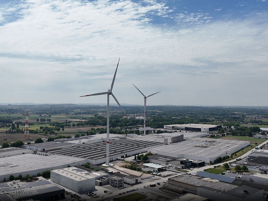 Inauguration officielle de deux éoliennes ENGIE chez Beaulieu à Kruisem