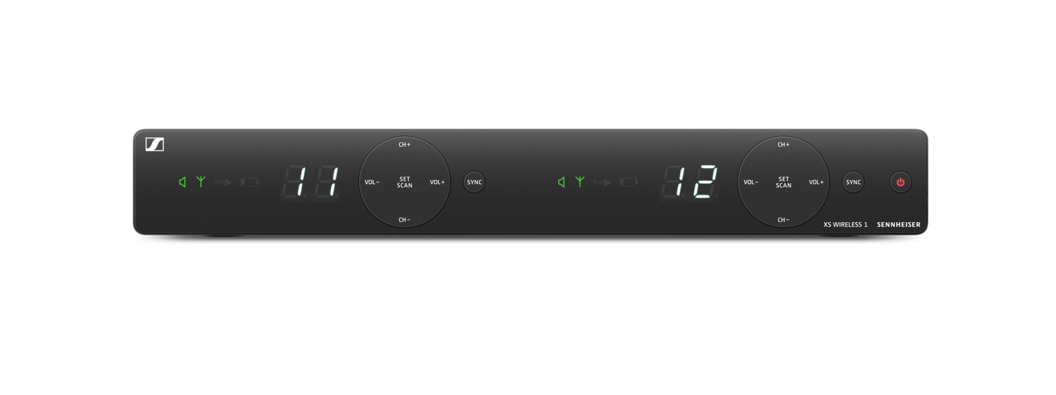 XS Wireless 1 Dual receiver front 