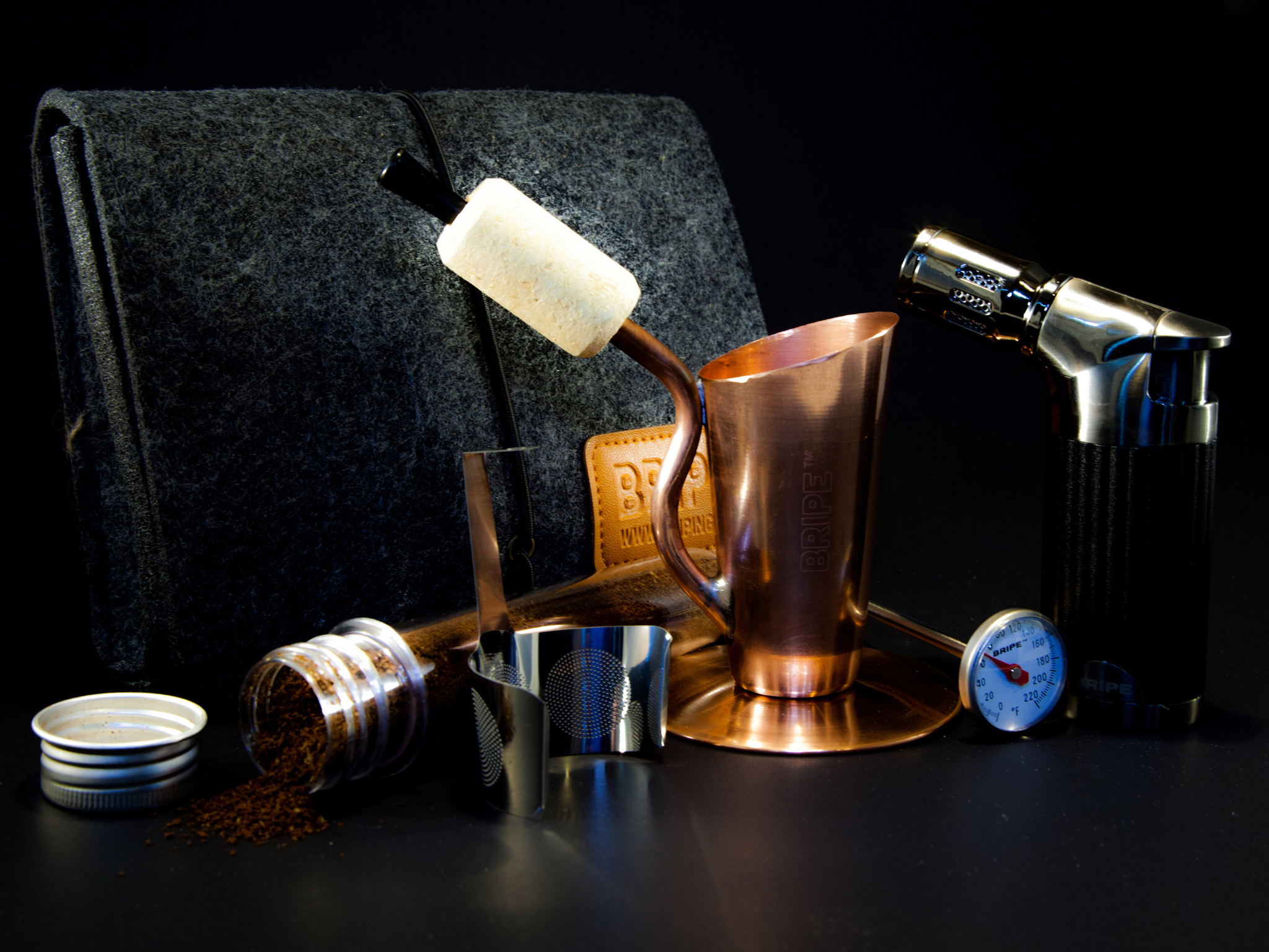 Special holiday pricing on Bripe Coffee Brew Pipe Kit and new