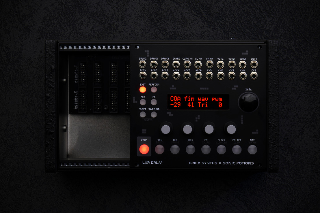 Erica Synths Announces LXR Drum Module