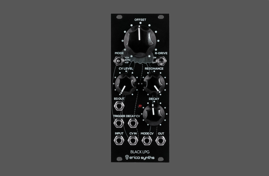 Erica Synths Introduces Black LPG