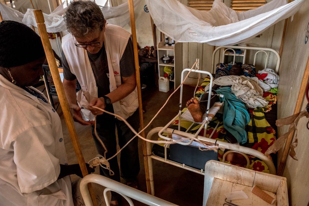 Hôpital MSF de Bangassou, février 2017. (c) Borja Ruiz Rodriguez/MSF