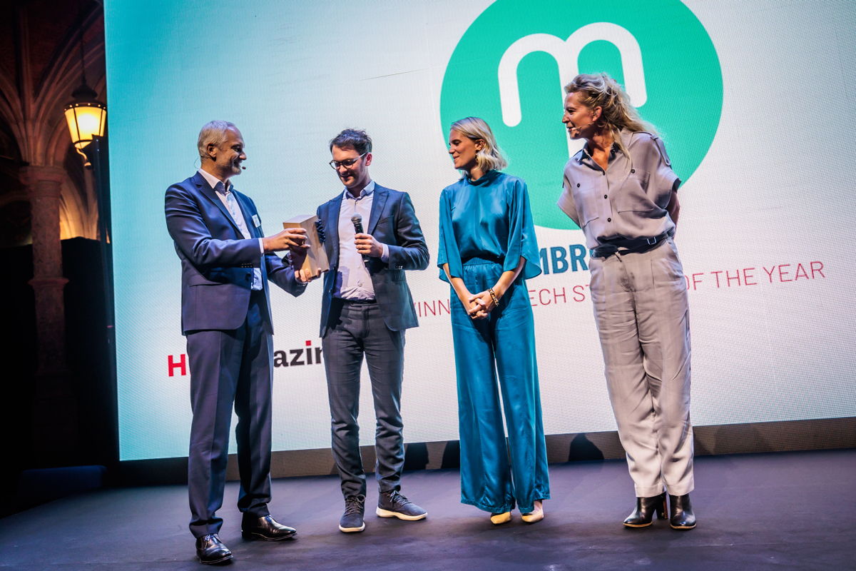 Mbrella startup of the year 2022 HRTECH Gala 2022