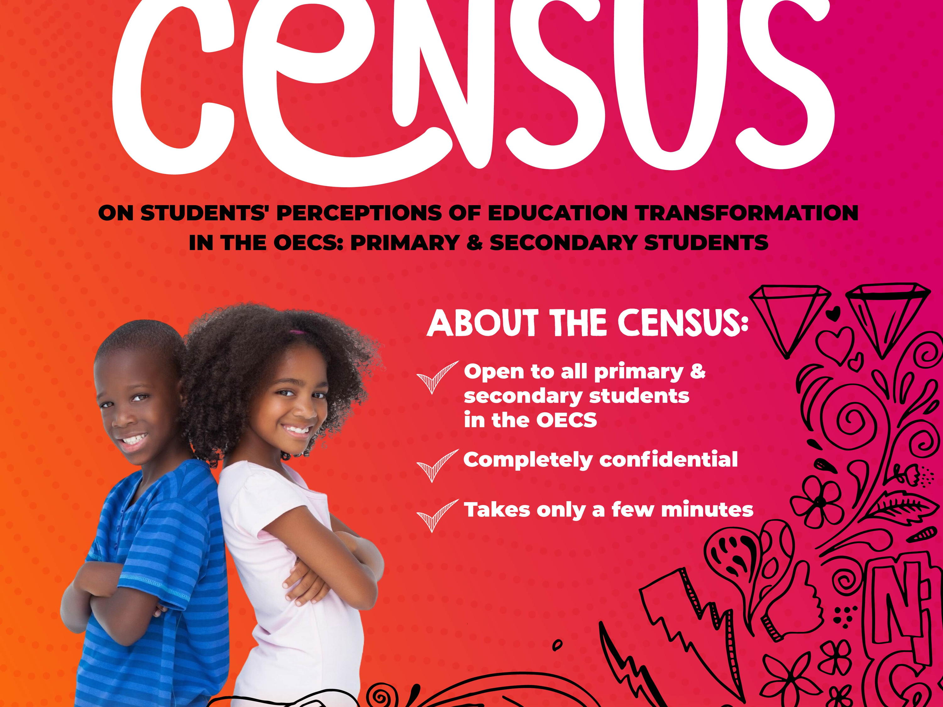 La voix des élèves pour façonner l’avenir de l’éducation : un recensement historique des élèves de l’OECO