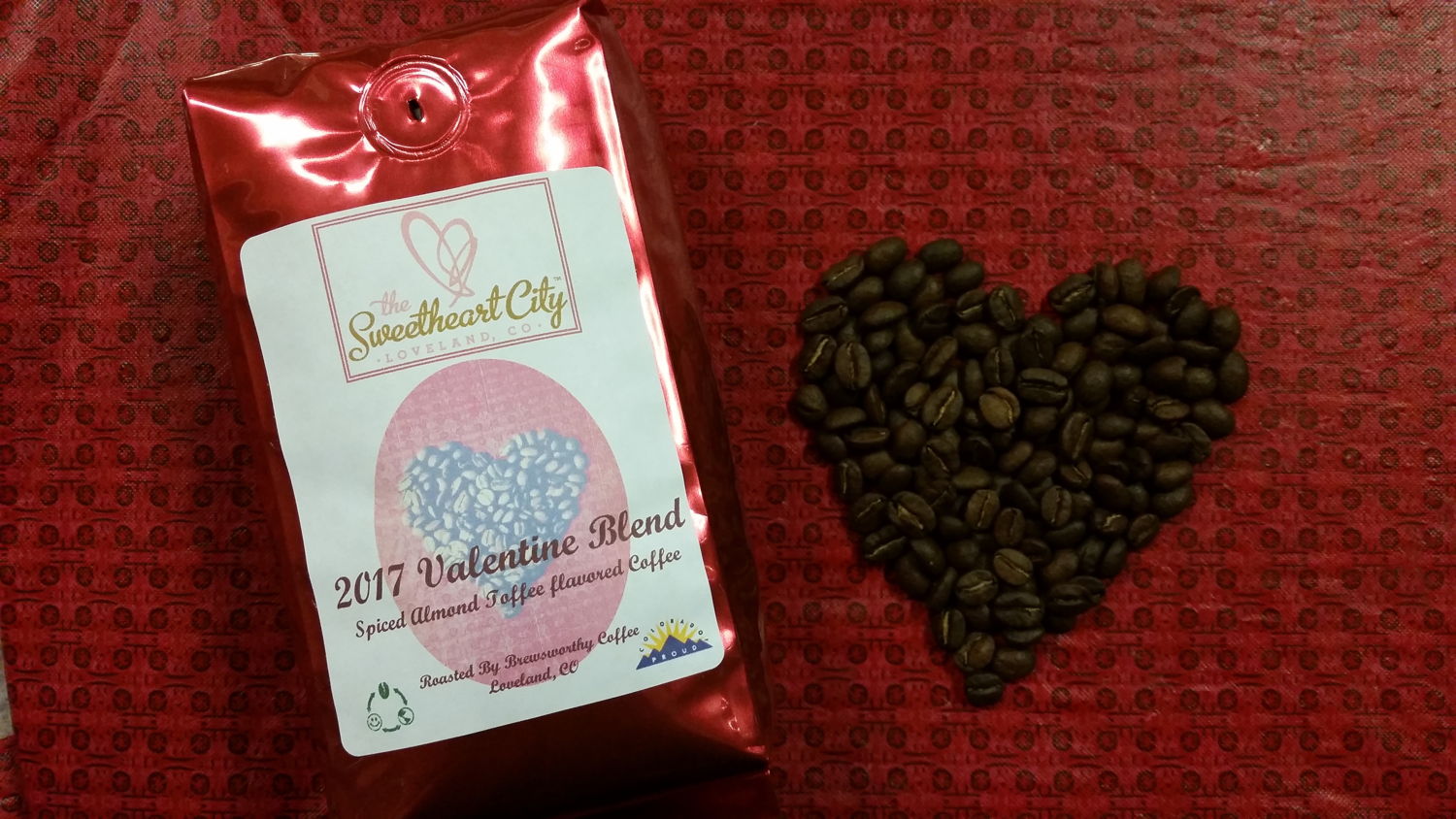 2017 Loveland Valentine coffee