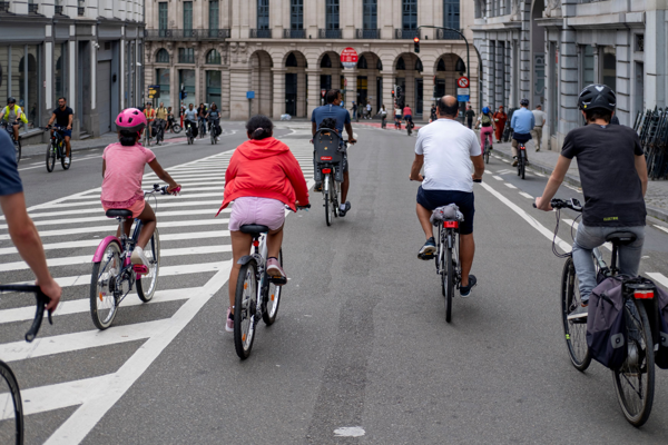 Car-Free Sunday brings pedestrians and cyclists to the streets