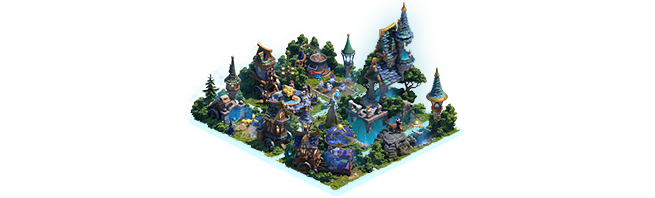 Elvenar Forbidden Ruins Buildings Set