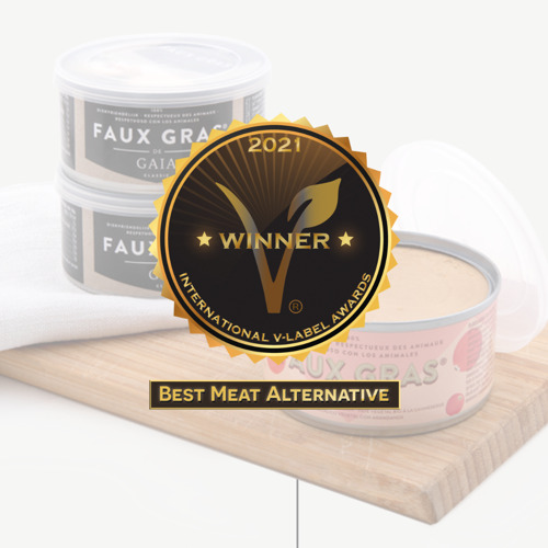 Faux Gras® de GAIA wint internationale award ‘Best Meat Alternative’