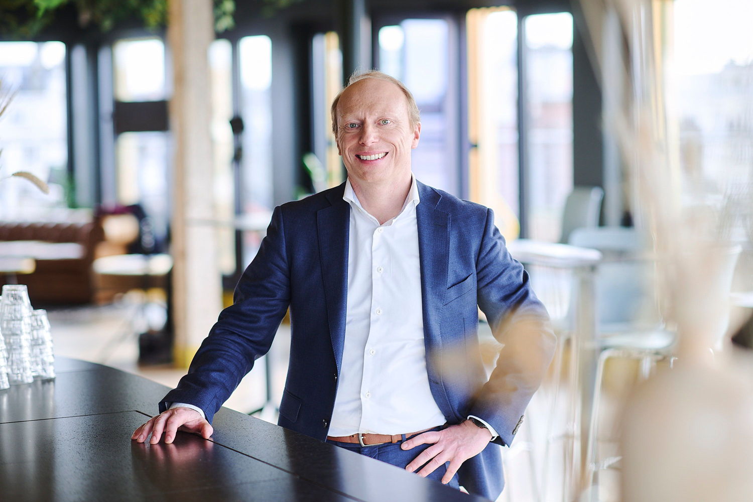 Peter Adams, CEO of ING Belgium  