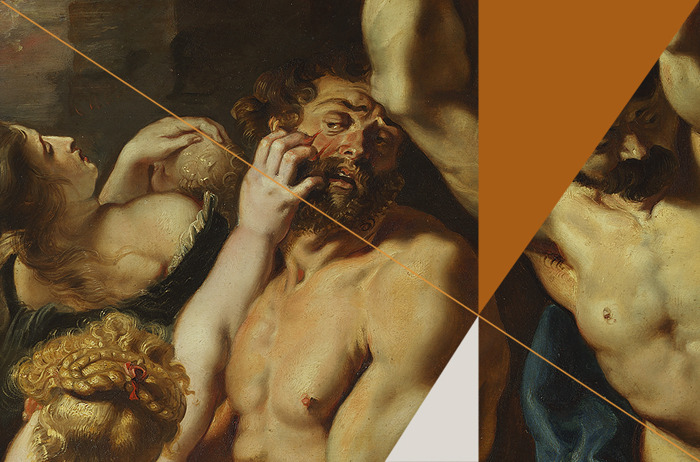 Das Rubenshaus zeigt auf dem Festival Antwerpen Barock 2018 zwei Meisterwerke: den „Kindermord” des jungen Rubens und den „Kopf des Apostels Matthäus” des jungen Van Dyck.
