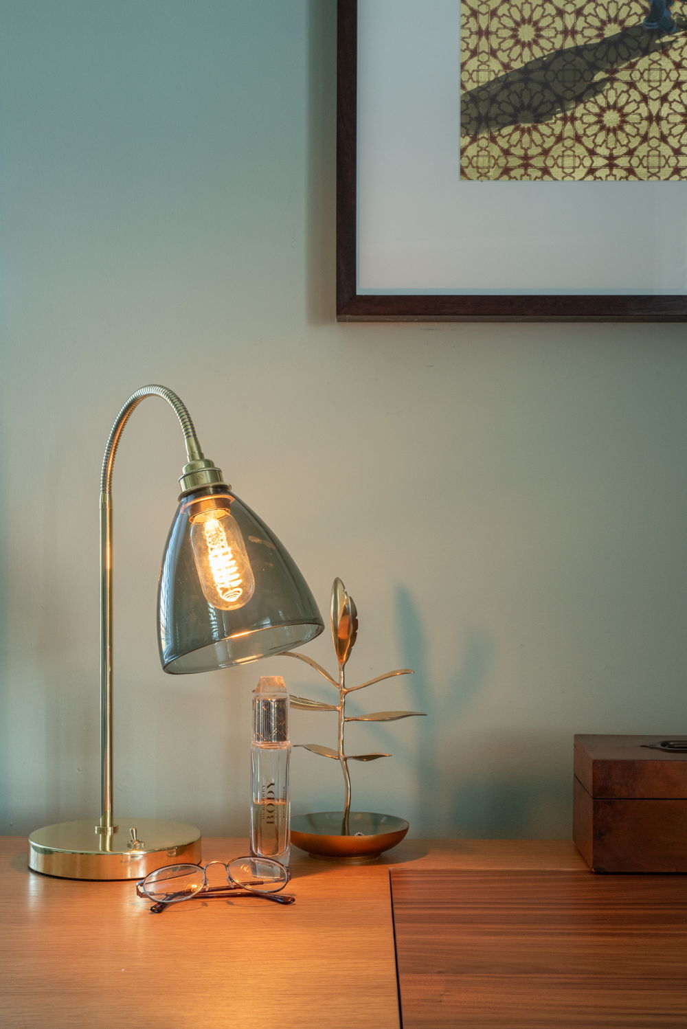 Ledbury Adjustable Table Lamp by Fritz Fryer